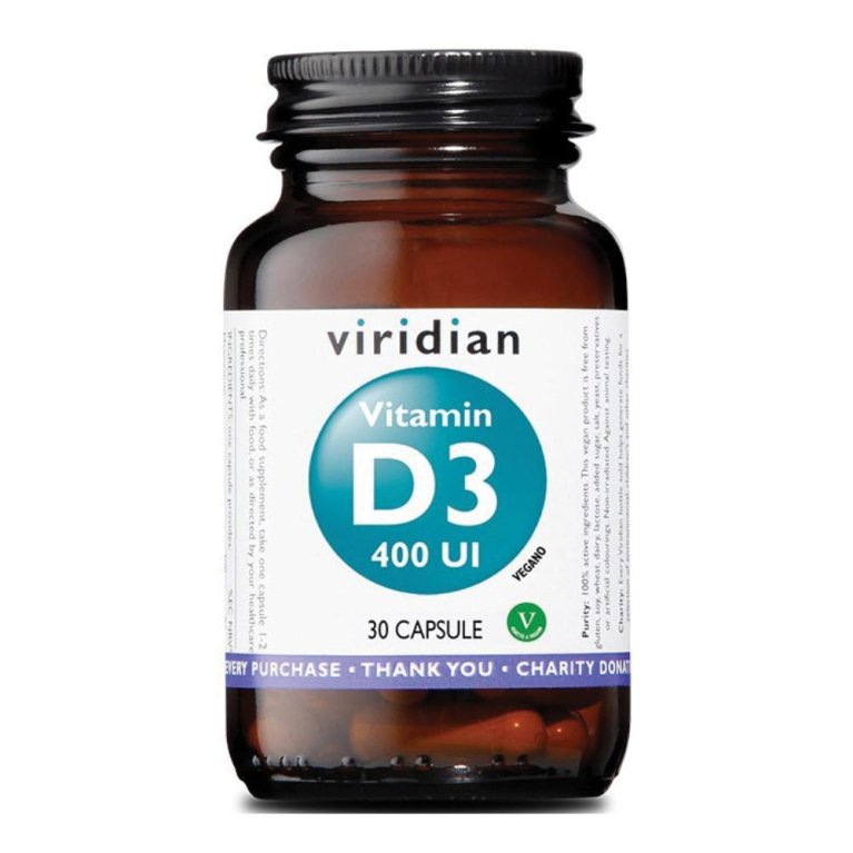 VITAMIN D3 400IU 30CPS VEG VITAMIN D3 400IU 30CPS VEG