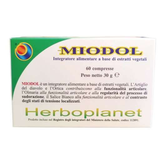 MIODOL 60CPR BLISTER 30G MIODOL 60CPR BLISTER 30G