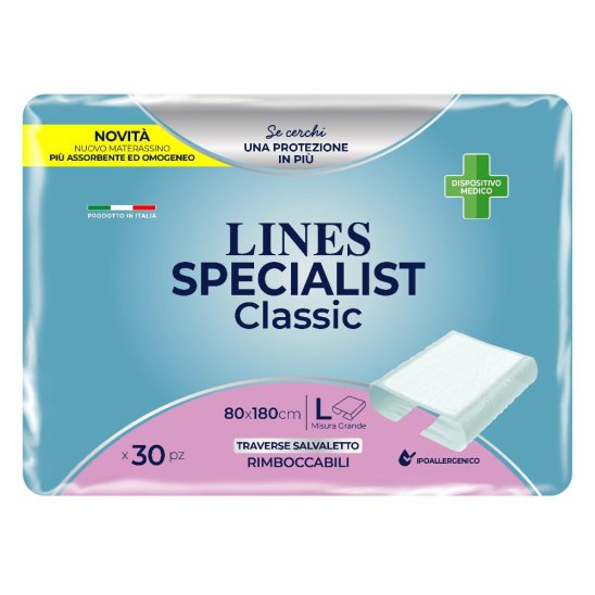 Traverse salvaletto 80x180 cm - Lines specialist classic - 30 traverse