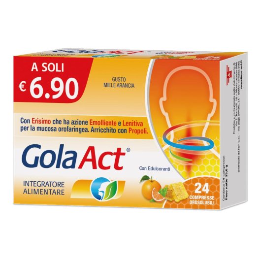 GOLA ACT MIELE ARANCIA 24CPR F GOLA ACT MIELE ARANCIA 24CPR F