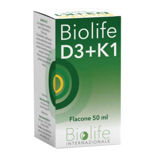 BIOLIFE D3+K1 GOCCE 50ML