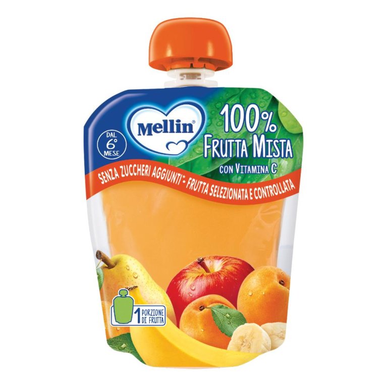 MELLIN POUCH FRUTTA MISTA 90G MELLIN POUCH FRUTTA MISTA 90G