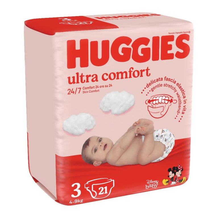 HUGGIES ULTRA COMFORT BAS3 21P HUGGIES ULTRA COMFORT BAS3 21P