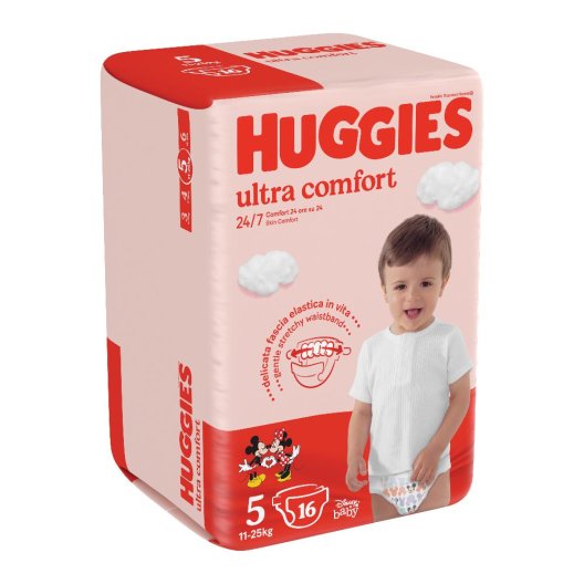 HUGGIES ULTRA COMFORT BAS5 16P