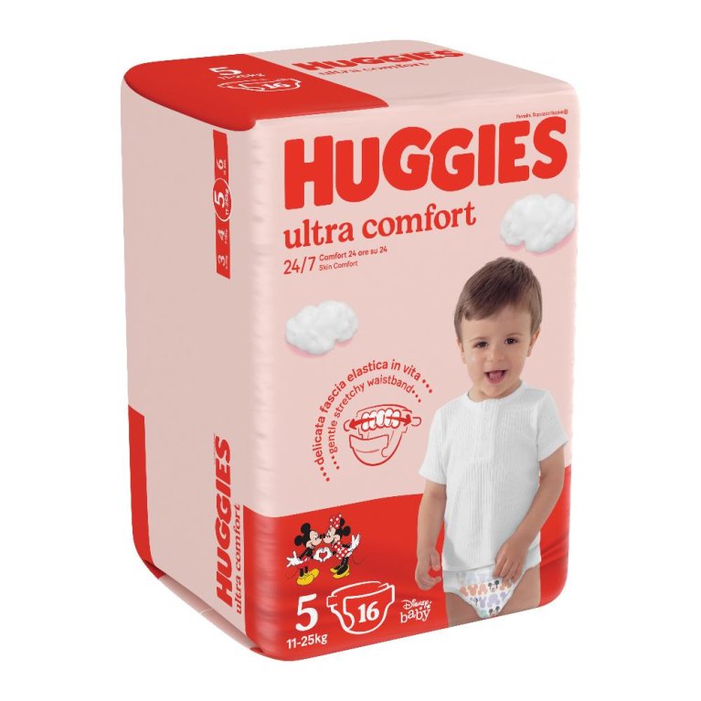 HUGGIES ULTRA COMFORT BAS5 16P HUGGIES ULTRA COMFORT BAS5 16P
