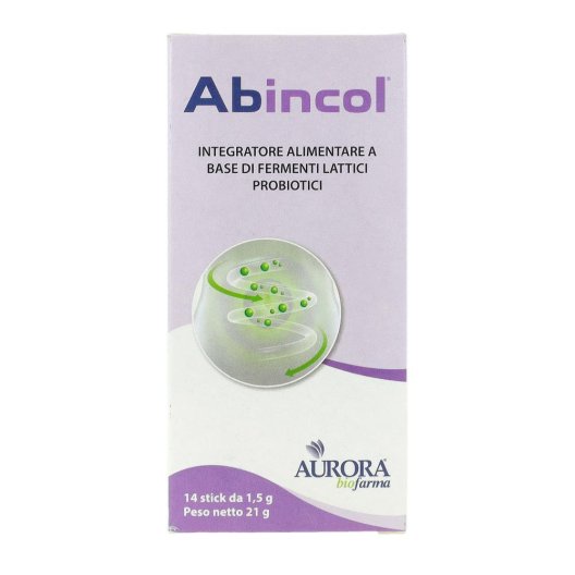 ABINCOL 14STICK OROSOLUBILI ABINCOL 14STICK OROSOLUBILI