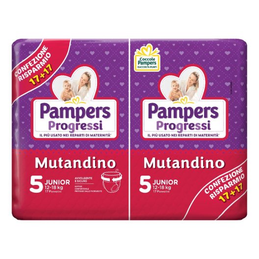 PAMPERS PROGRESSI MUT J 34PZ PAMPERS PROGRESSI MUT J 34PZ