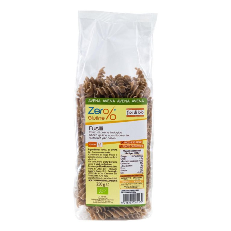 FUSILLI DI AVENA 250G