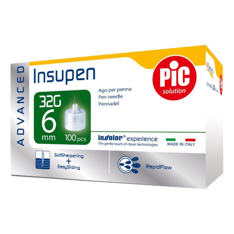 PIC INSUPEN ADV AGO G32X6MM PIC INSUPEN ADV AGO G32X6MM