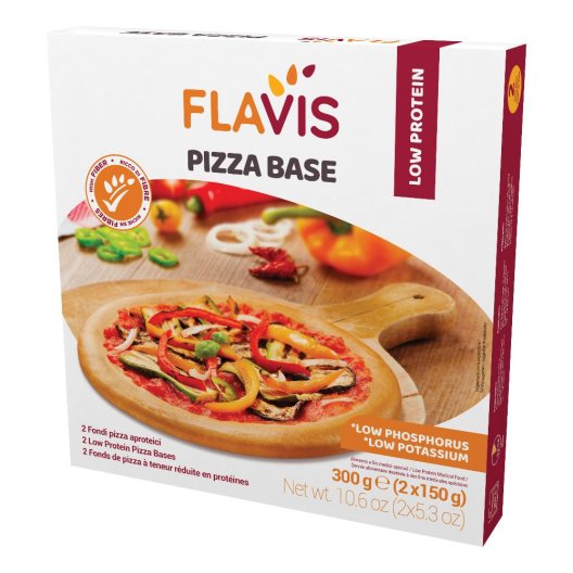 FLAVIS PIZZA BASE 2X150G