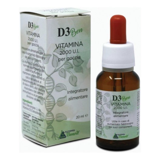 D3 BEN VITAMINA 20ML D3 BEN VITAMINA 20ML