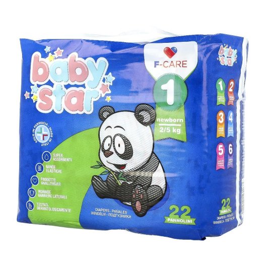 BABYSTAR NEWBORN 2/5KG 22PZ T1