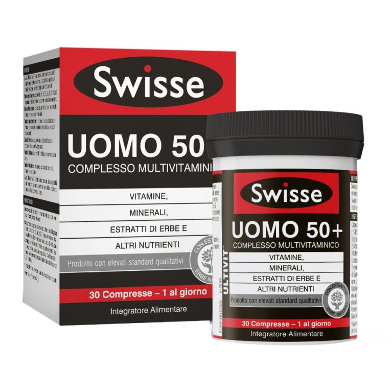 SWISSE MULTIVIT UOMO50+ 30CPR SWISSE MULTIVIT UOMO50+ 30CPR