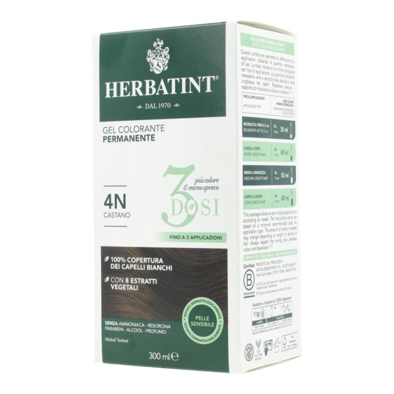 HERBATINT 3DOSI 4N 300ML HERBATINT 3DOSI 4N 300ML
