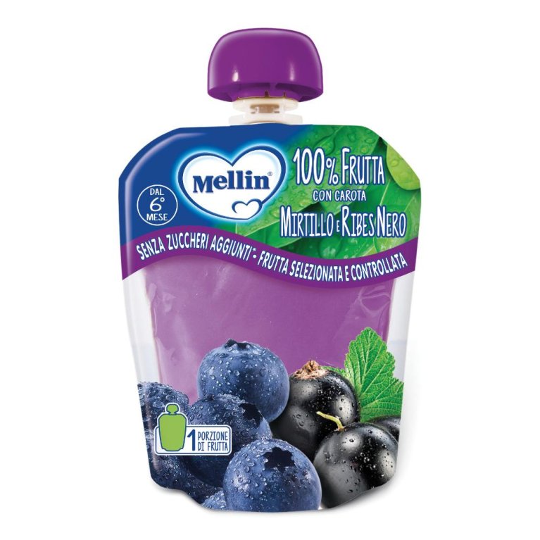MELLIN POUCH MIRTILLO/RIBES90G MELLIN POUCH MIRTILLO/RIBES90G