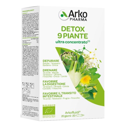 ARKOFLUIDI US DETOX BIO 20F ARKOFLUIDI US DETOX BIO 20F