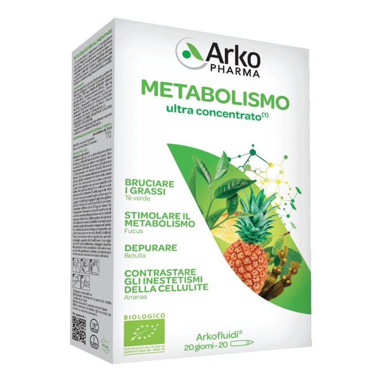 ARKOFLUIDI US METABOLIS BIO20F ARKOFLUIDI US METABOLIS BIO20F