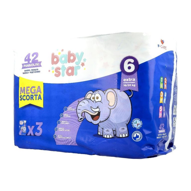 BABYSTAR MEGASCORTA TG 6 42PZ