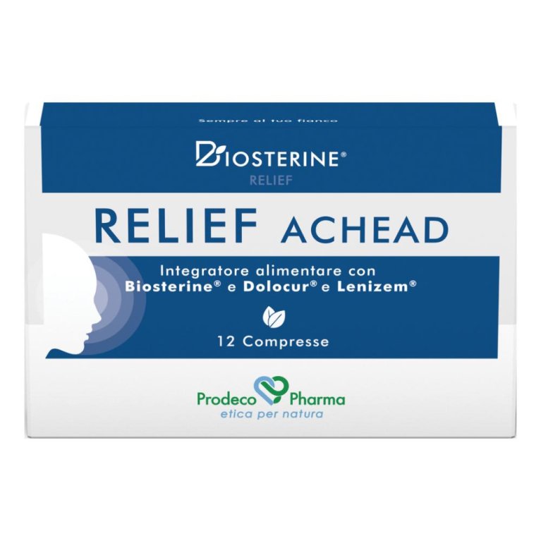 RELIEF BIOSTERINE ACHEAD 12CPR