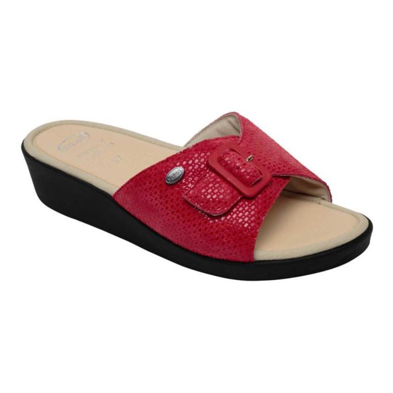 MANGO PATENT SUEDE W RED 37 MANGO PATENT SUEDE W RED 37