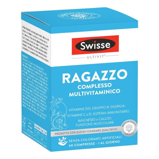 SWISSE MULTIVIT RAGAZZO 60CPR SWISSE MULTIVIT RAGAZZO 60CPR