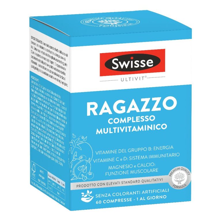 SWISSE MULTIVIT RAGAZZO 60CPR SWISSE MULTIVIT RAGAZZO 60CPR
