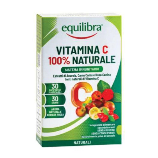 VITAMINA C 100% NATURALE 30CPR VITAMINA C 100% NATURALE 30CPR