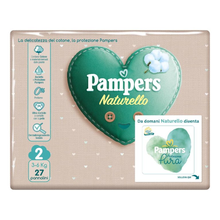 PAMPERS NATUR MINI CP 27PZ PAMPERS NATUR MINI CP 27PZ