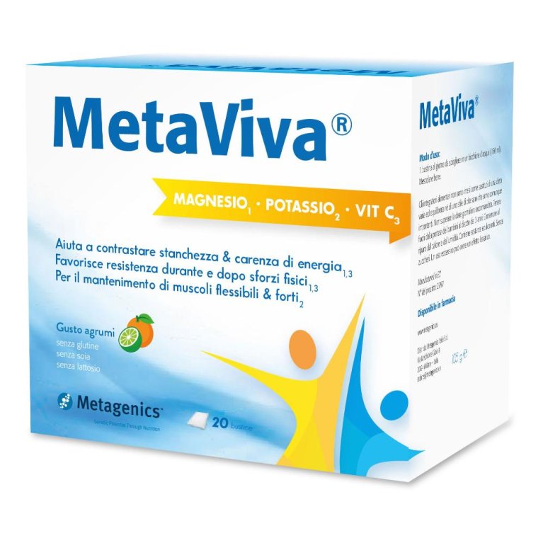 METAVIVA MG/K/VIT C 20BUST METAVIVA MG/K/VIT C 20BUST