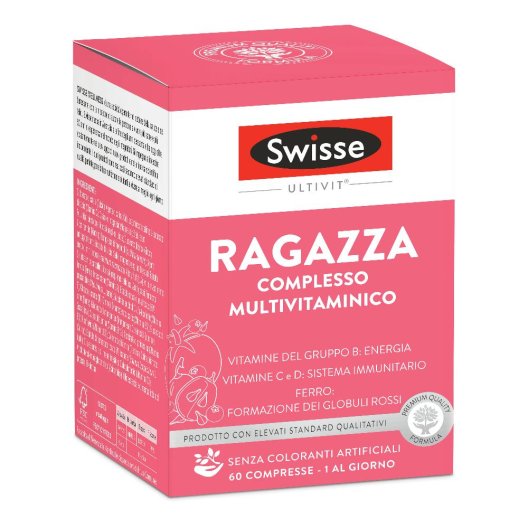 SWISSE MULTIVIT RAGAZZA 60CPR SWISSE MULTIVIT RAGAZZA 60CPR