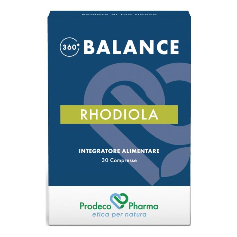 360 BALANCE RHODIOLA 30CPR **