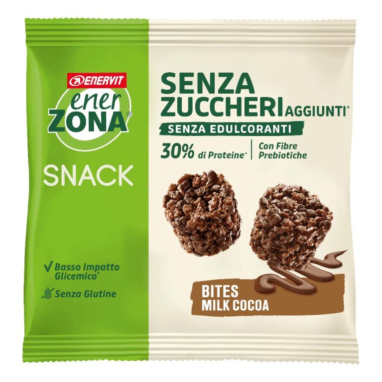 Enerzona snack balance cioccolato al latte 40-30-30 barretta 1 blocco 33 grammi