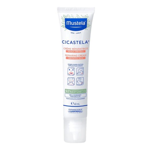 Mustela cicastela crema riparatrice per pelle irritata 40 ml