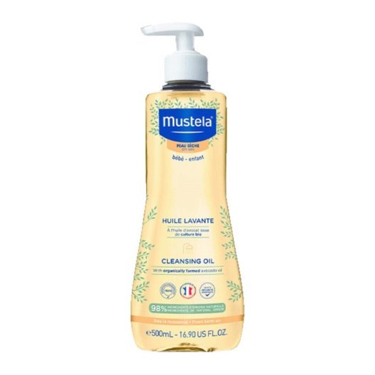 Mustela Olio Bagno lavante per corpo e capelli - 500 ml