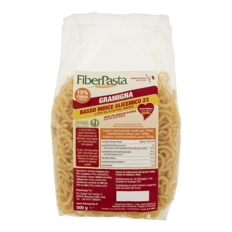 FIBERPASTA GRAMIGNA BASSO IND FIBERPASTA GRAMIGNA BASSO IND