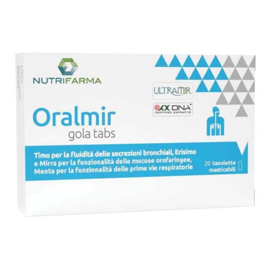 ORALMIR GOLA TABS 20CPR
