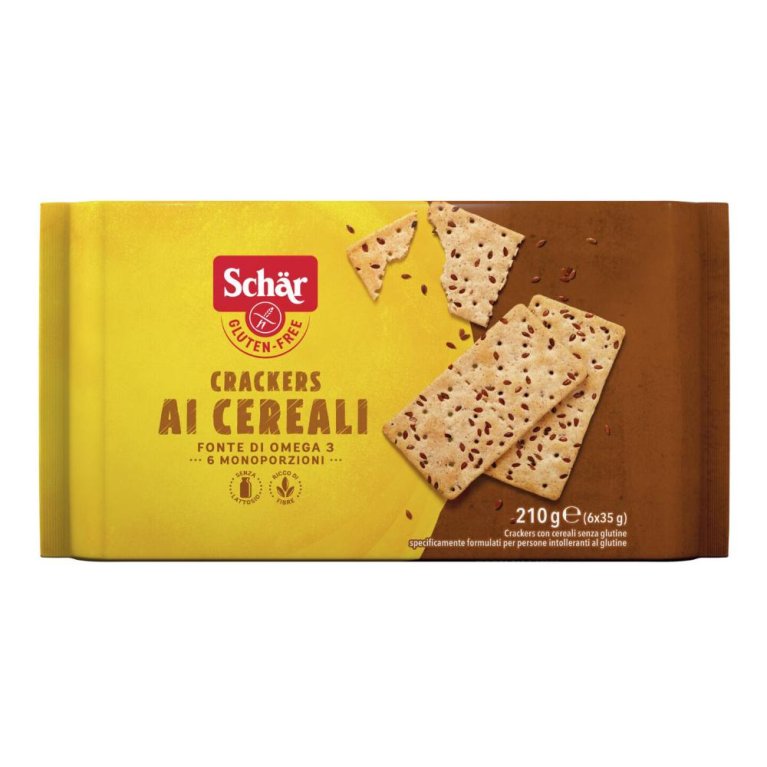 SCHAR CRACKERS CEREALI 6X35G SCHAR CRACKERS CEREALI 6X35G