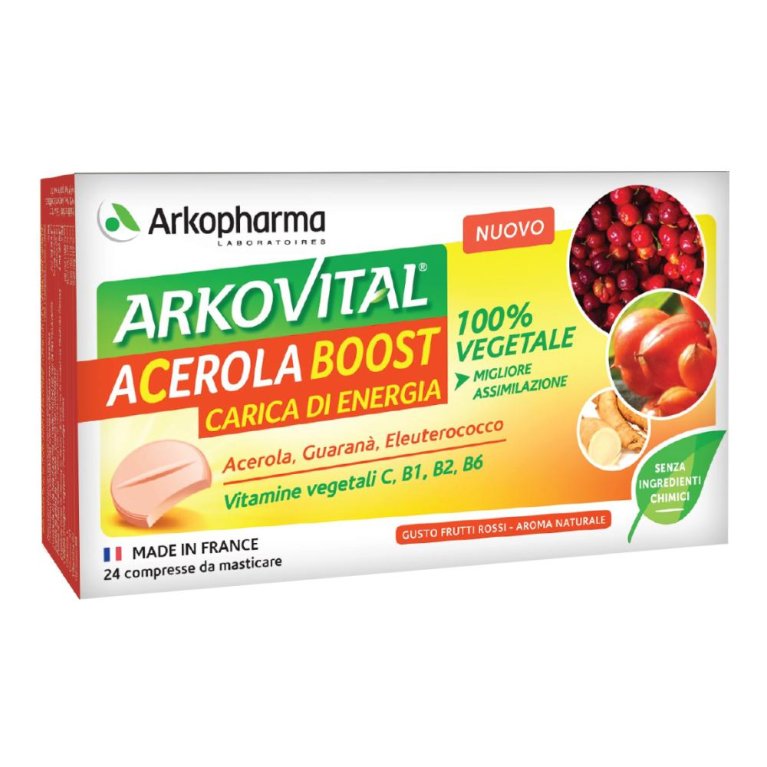 ACEROLA BOOST 24CPR ACEROLA BOOST 24CPR