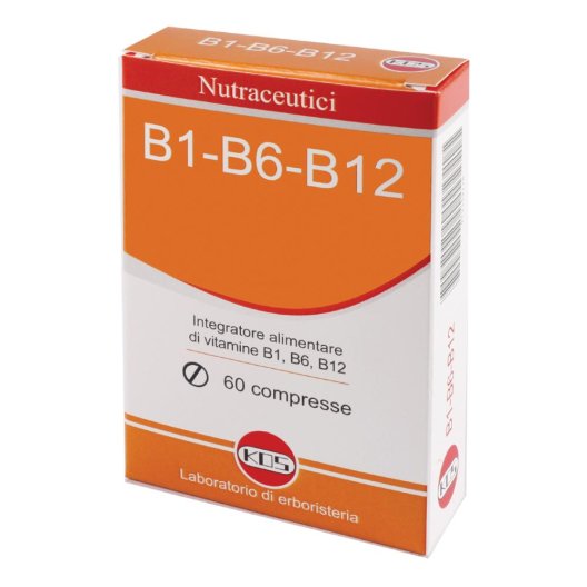 VITAMINE B1 B6 B12 60CPR KOS VITAMINE B1 B6 B12 60CPR KOS