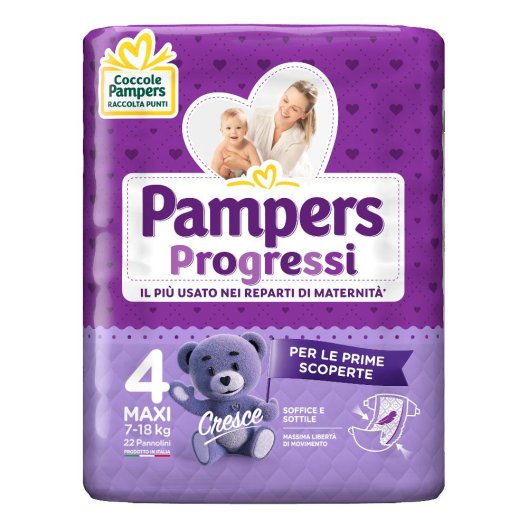 PAMPERS PROGRESSI MAXI 22PZ PAMPERS PROGRESSI MAXI 22PZ