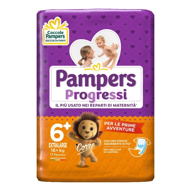 PAMPERS PROGRESSI XL 17PZ PAMPERS PROGRESSI XL 17PZ