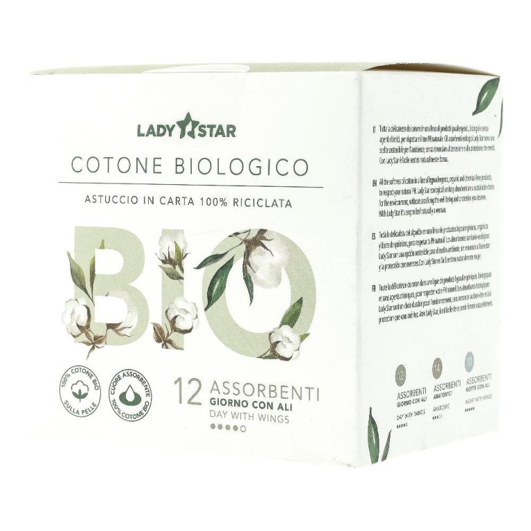 LADYSTAR 100%COT BIO GG C/A 12 LADYSTAR 100%COT BIO GG C/A 12