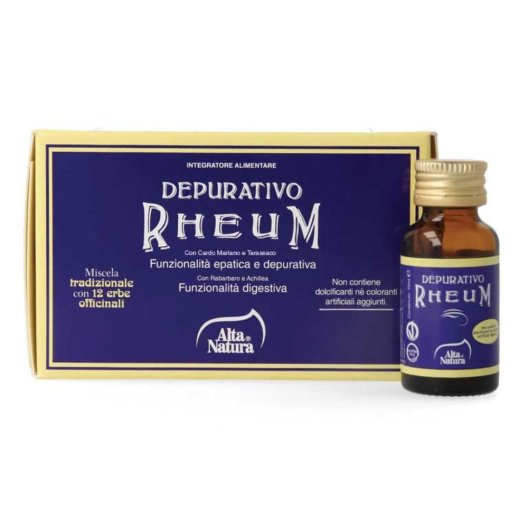 DEPURATIVO RHEUM 8FL 10ML DEPURATIVO RHEUM 8FL 10ML