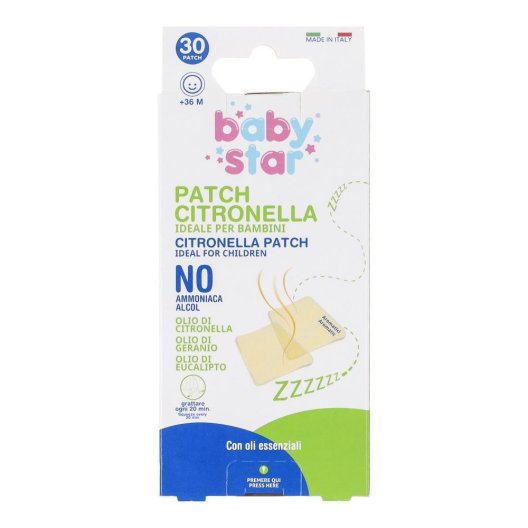 BABYSTAR NAT PATCH CITRONELLA