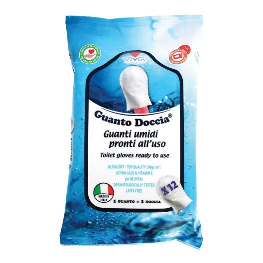 VIVIA GUANTO DOCCIA S/RISC 12P