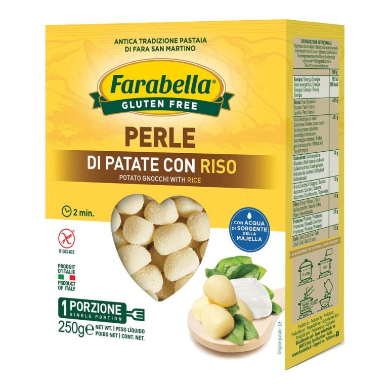 FARABELLA PERLE PAT C/RISO250G FARABELLA PERLE PAT C/RISO250G