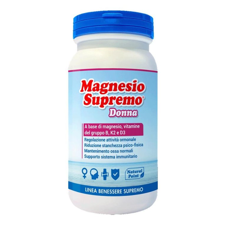 Magnesio Supremo Donna - integratore per il benessere femminile - 150 grammi