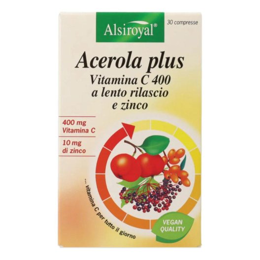 ACEROLA 400 PLUS VIT C 30CPR C