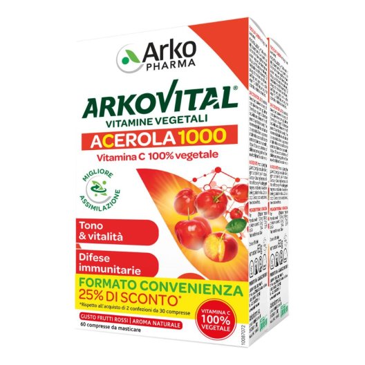 ARKOVITAL ACEROLA 1000 FA60CPR ARKOVITAL ACEROLA 1000 FA60CPR