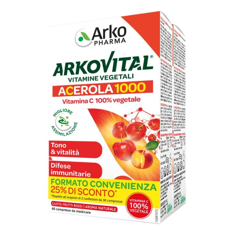 ARKOVITAL ACEROLA 1000 FA60CPR